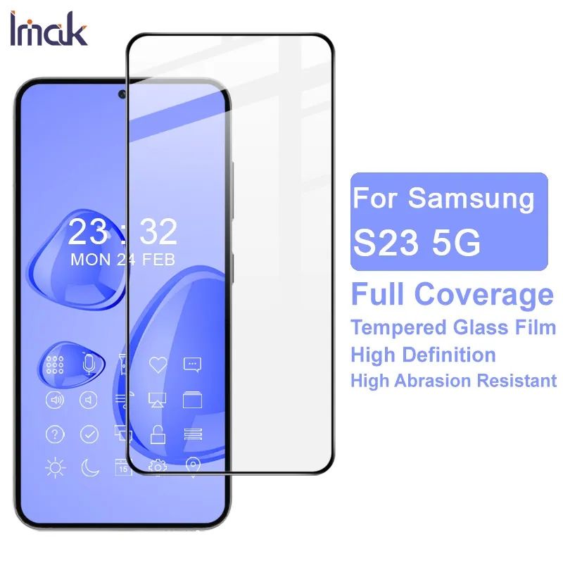 iMak Samsung Galaxy S22 S23 / Plus 5G Premium Tempered Glass Pro+