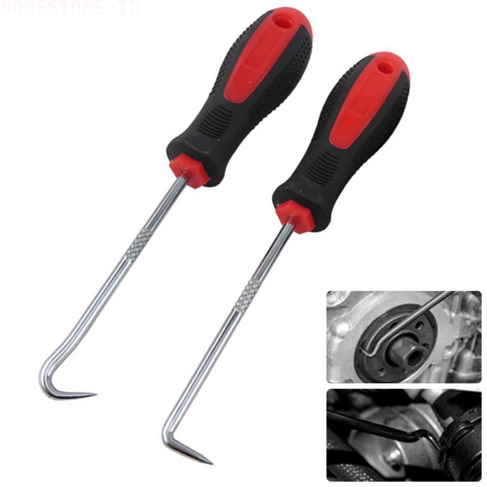 2pcs Set Car Pick &amp; Hook Alat O Ring Oil Seal Gasket Puller Remover Hand Tools