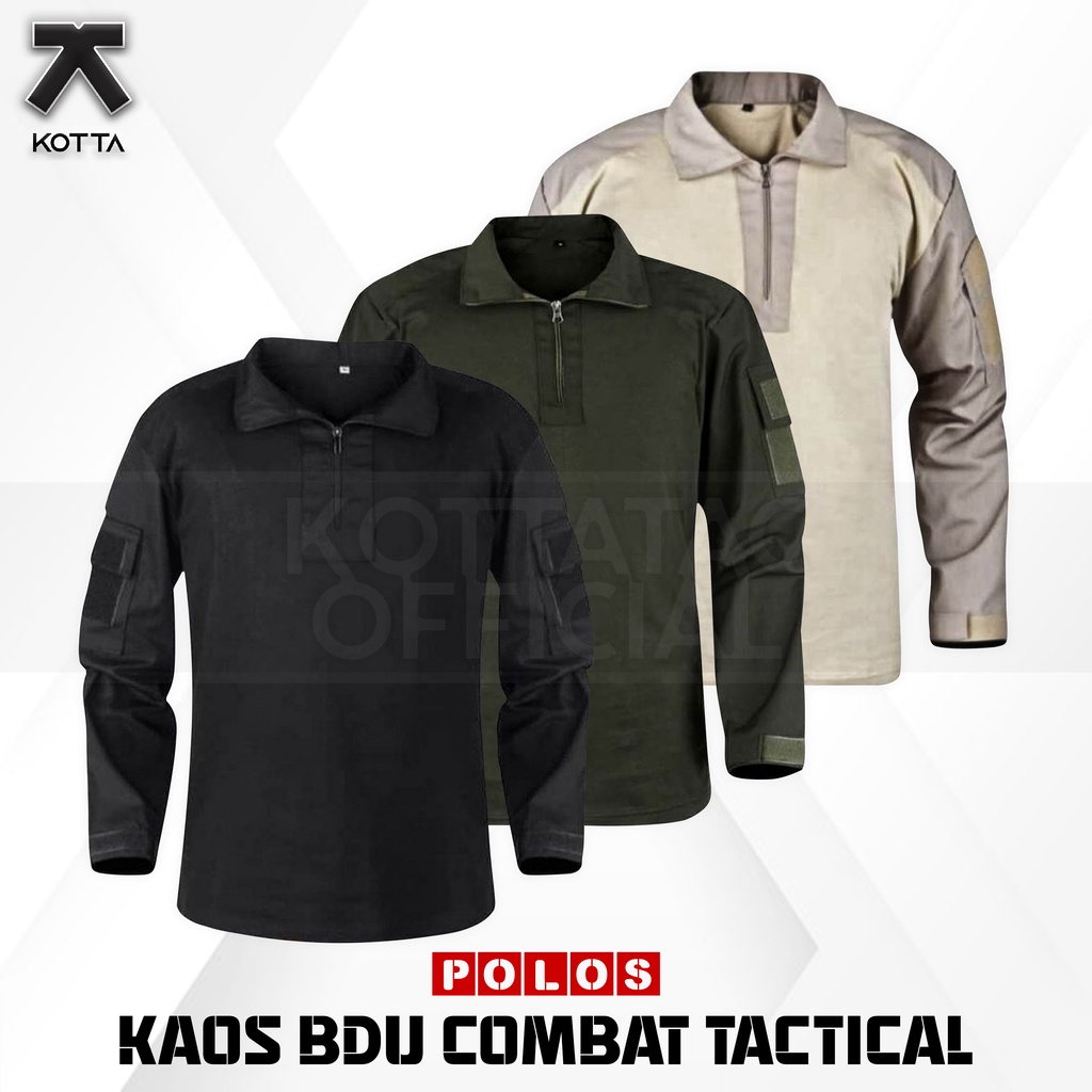 KAOS BDU TACTICAL COMBAT - KAOS BDU KATUN RIPSTOP - KAOS TACTICAL - BAJU BDU ARMY - KAOS TACTICAL ARMY