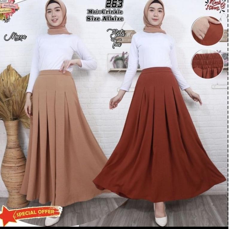 >V44859) Rok rempel lipit lipit premium import