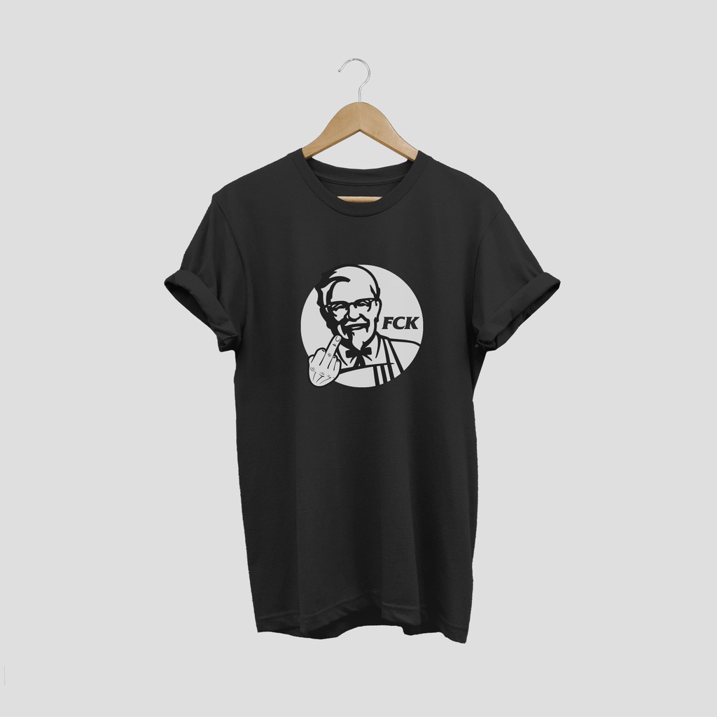 KAOS KATA KATA LUCU FUCEK BAJU T SHIRT CUSTEM KATA KFC BIG SIZE M L XL XXL XXXL XXXXL XXXXXL Coco.Bi