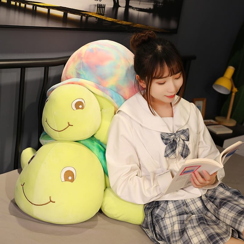 Boneka Kura Kura Bermotif Renbow Boneka Krea VIRAL!!!!