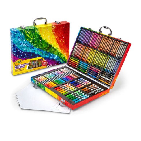 

DISKON/ Crayola Crayons Inspiration Art Case Coloring Set, Gift for Kids