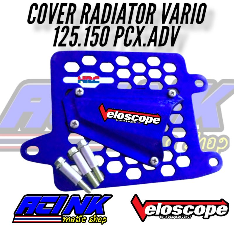 COVER RADIATOR HRC VARIO 125 150 PCX ADV CNC / TUTUP COVER RADIATOR HRC CNC VARIO 125 150 PCX ADV