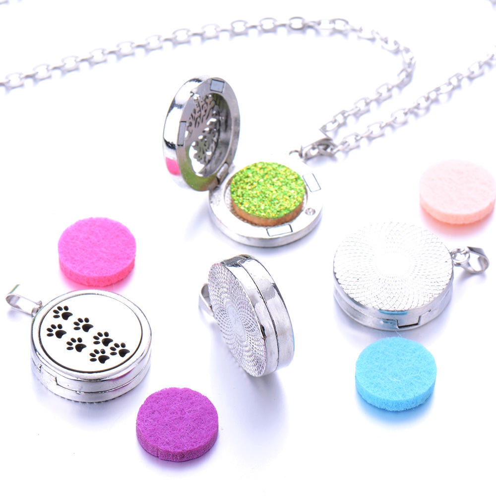 Kalung rantai diffuser aromaterapi / Fragrance Pendant