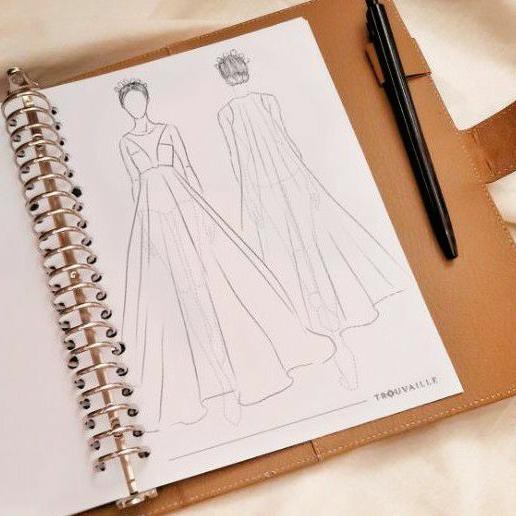 

X77 Isi binder A5 / Buku Sketsa Fashion / Binder Fashion Design / Buku Fashion Design NEW