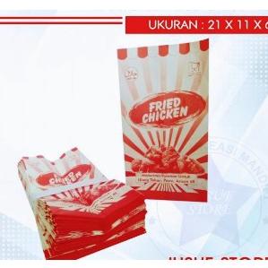 Nikmati Kantong Fried Chicken isi 100 pcs - kantong Ayam Chicken isi 100 .,..,.,,,,.,