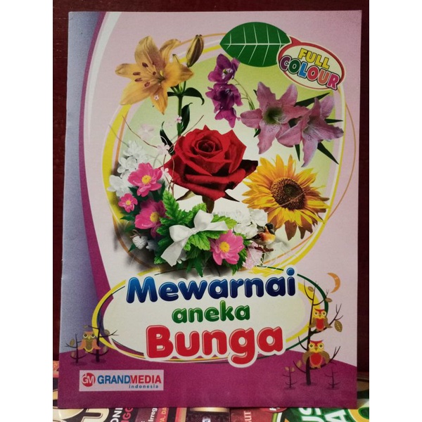 

Mewarnai Aneka Bunga