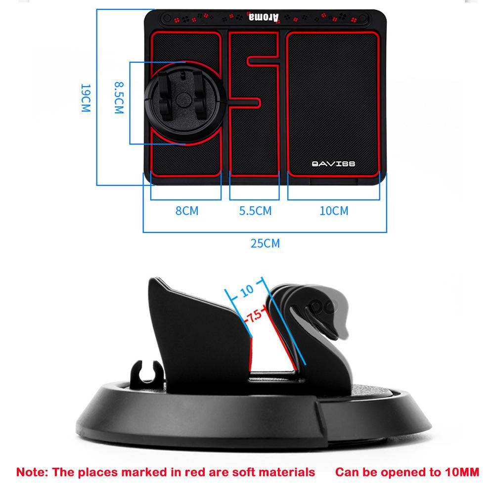 Mat Alas Mobil Dashboard Anti Slip/Dudukan Handphone/Alas Mobil Dashboard Anti Slip/Phone Holder 360 Derajat Anti Slip/Mounting Handphone Mobil Multifungsi/Matras Pad Handphone/Mat Dasbor Mobil/Phone Holder