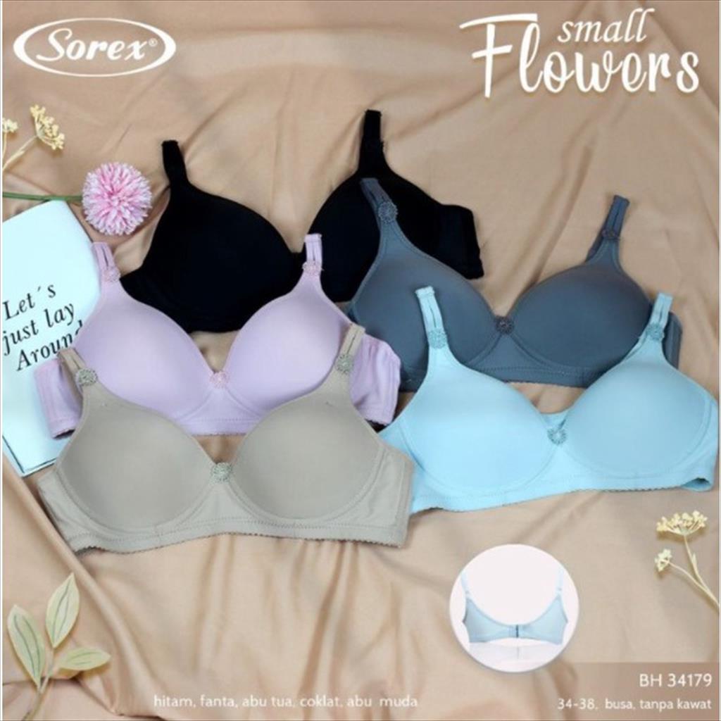 BH SOREX 34179 Tanpa Kawat / Pakaian Dalam Wanita BH - sckmenwear GROSIR