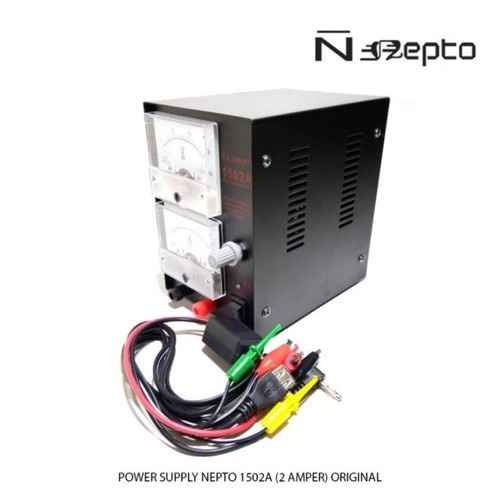 Original NEPTO 1502A POWER SUPPLY 15V 2A 2 AMPERE Untuk Servis LAB