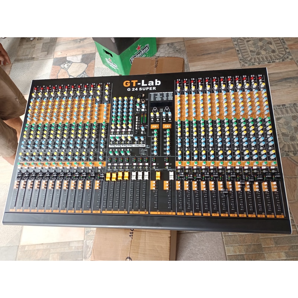 Mixer Audio GT Lab 24 Channel G 24 G24 SUPER Series Original By RDW