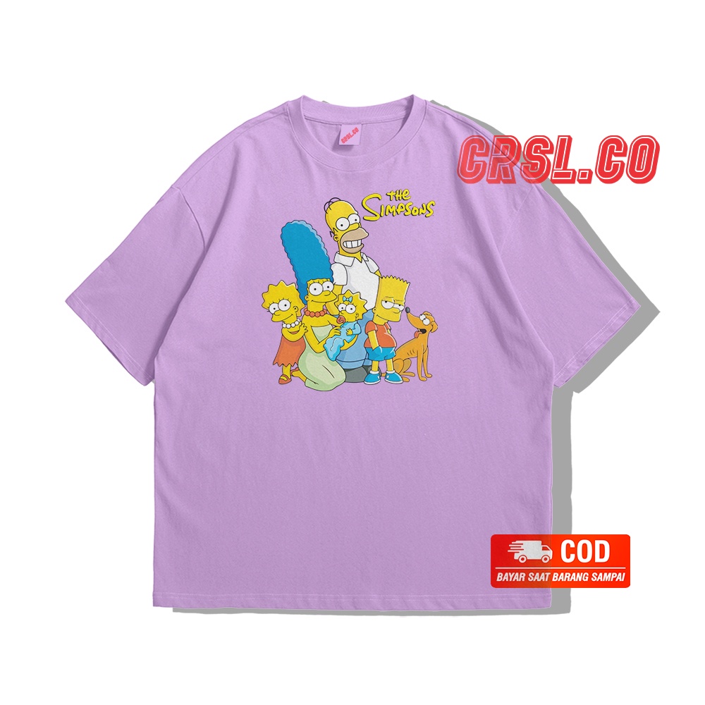 KAOS OVERSIZED THE SIMPSONS // KAOS TOY STORY DEWASA // M-XXL