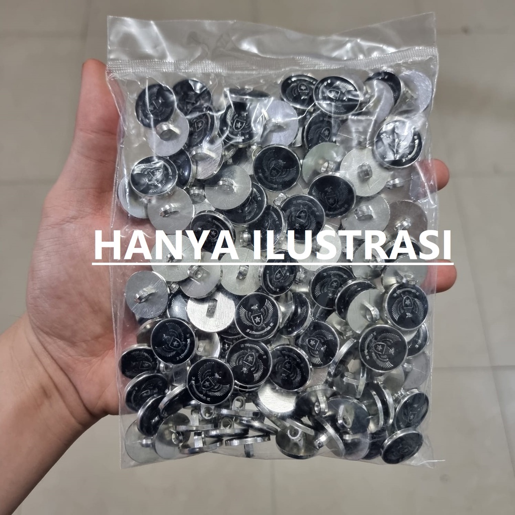 Kancing Koko/Jasko Jas Epoxy 15mm/1,5cm/24L @144 pcs