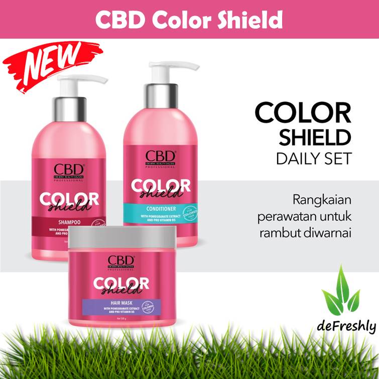 CBD Color Shield Professional Series | Hair Treatment - Hair Mask / Shampo / Conditioner