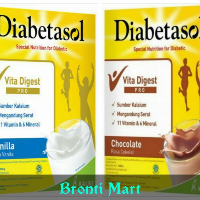 

[ COD ] 1Kg DIABETASOL Susu - Vanilla - VANILA 1KG