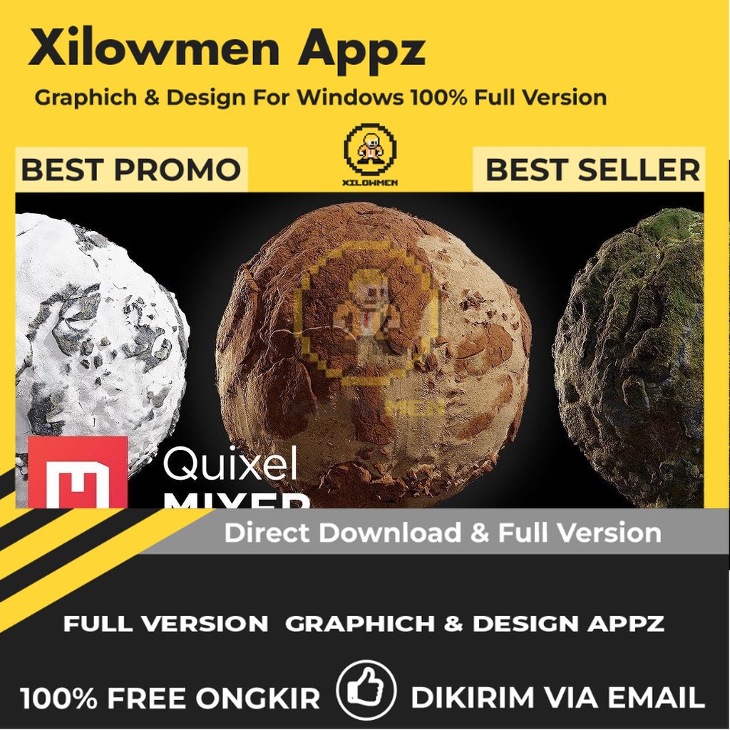 [Full Version] Quixel Mixer 20 Pro Design Graphics Lifetime Win OS