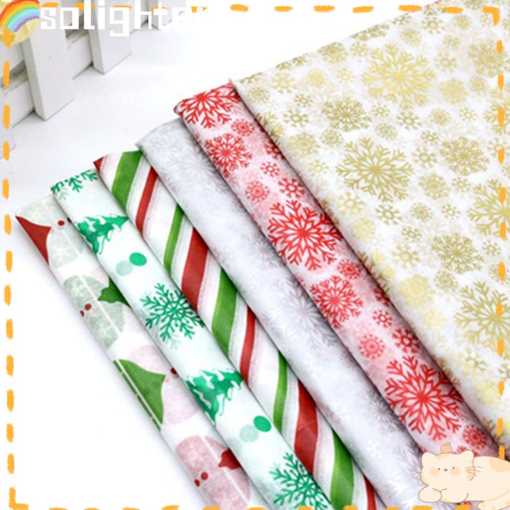 Solighter Kertas Bungkus Kado Craft Paper candy colors DIY moisture proof wrapping Tissue Paper