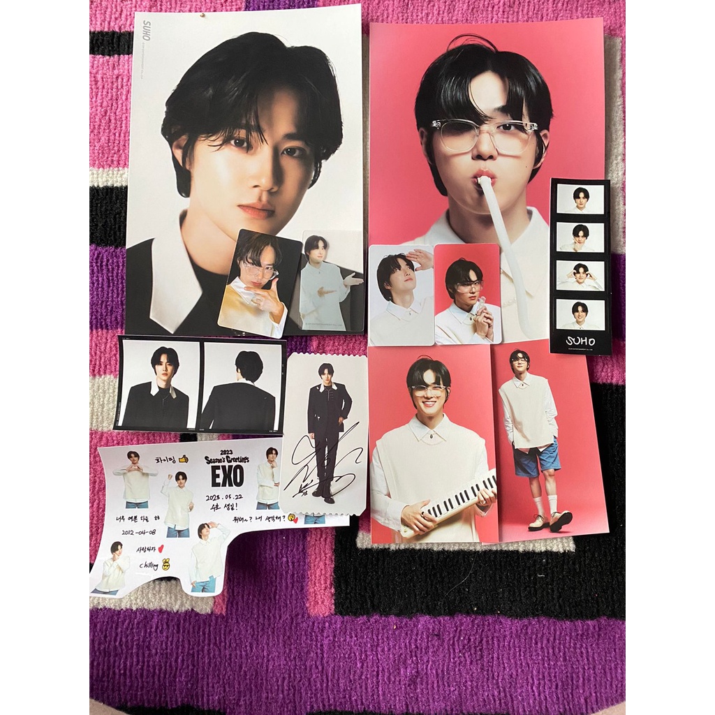 XIUMIN Season Greeting 2023 EXO + POB SMSTORE