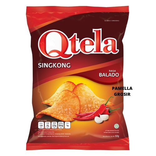 

SNACK QTELA SINGKONG BALADO 60 GR