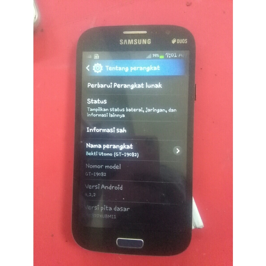 Mesin samsung i9082 original tested nyala hidup normal