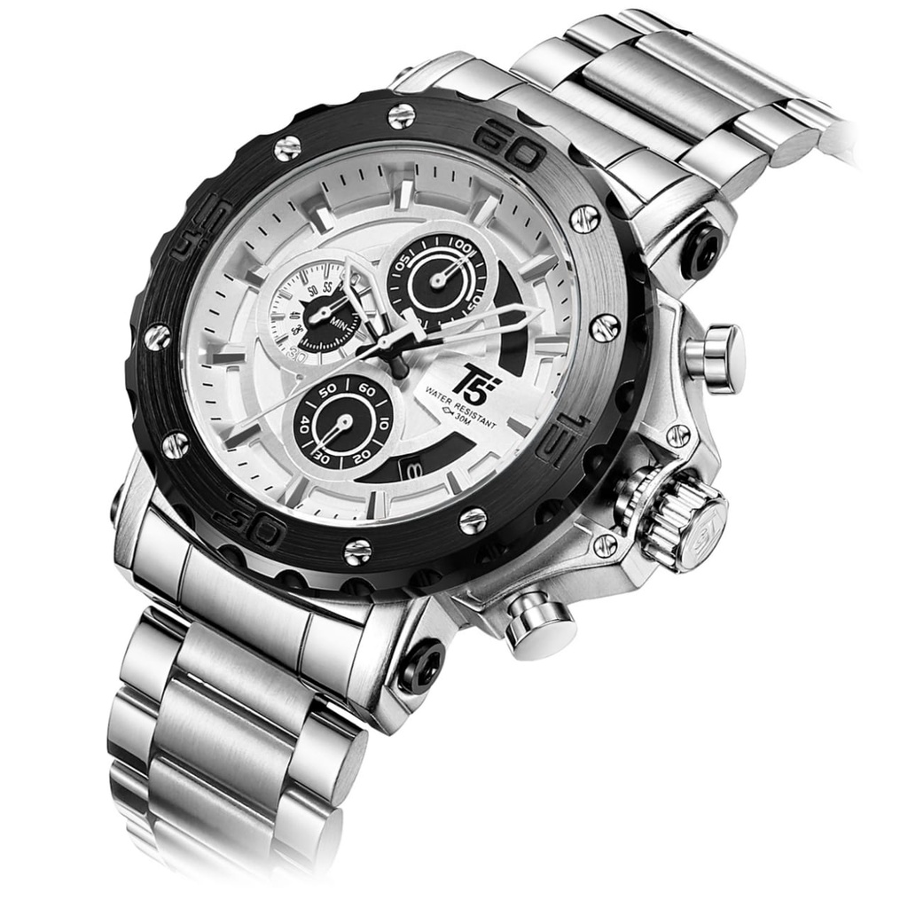 JAM TANGAN PRIA T5 H 3702G ORI