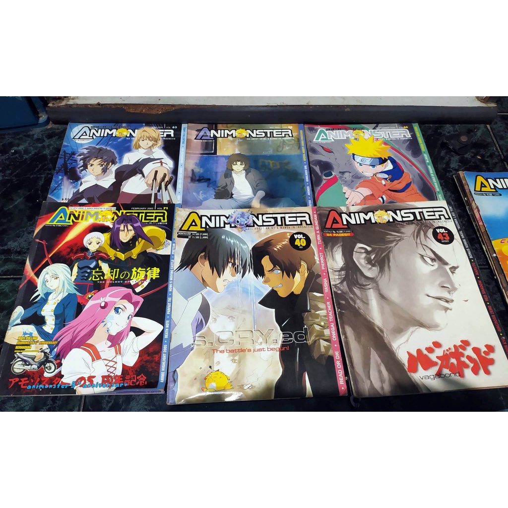 Majalah manga dan anime Animonster