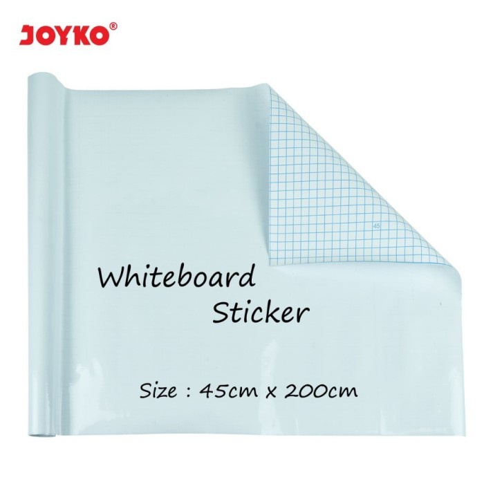 

BISA COD STICKER PAPAN TULIS PUTIH Whiteboard Sticker Joyko WBSK-150