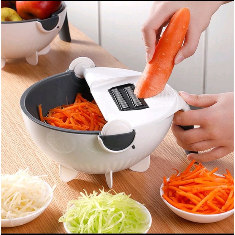 Baskom parutan 7 in 1 multifungsi 9 in 1 parutan serbaguna