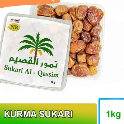 

➫ Kurma Sukari 1Kg Elshanum Original Sukari Basah / Kurma Sukari Sukari Premium NR Al Qassim ✭