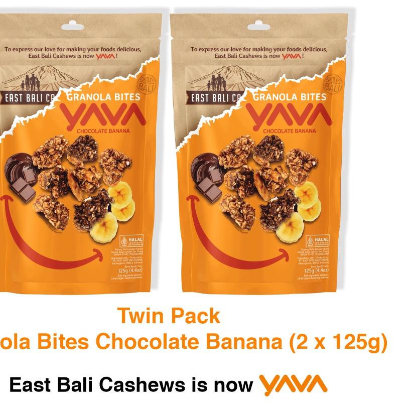 

☞ YAVA Twin Pack Granola Bites Chocolate Banana (2 x 125g) ♣