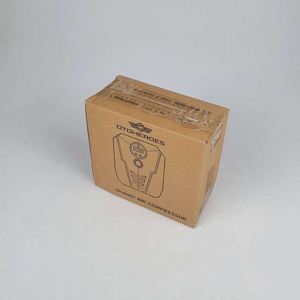 Pompa Ban Mobil Motor Portabel Electric Tyre Inflator LCD Display 150 PSI