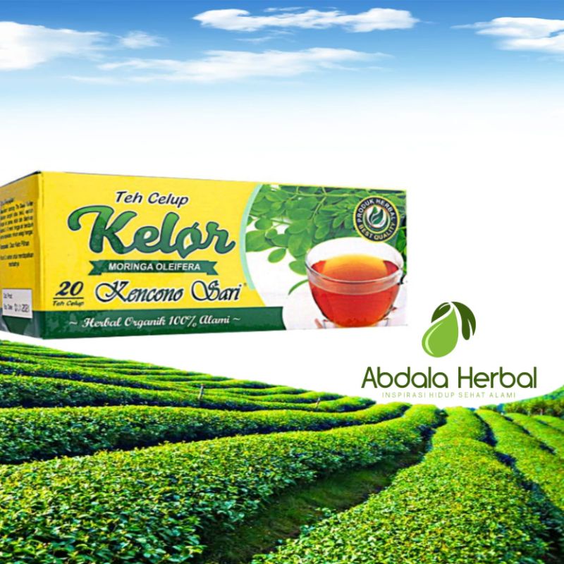 

Teh Celup Daun Kelor Kencono Sari