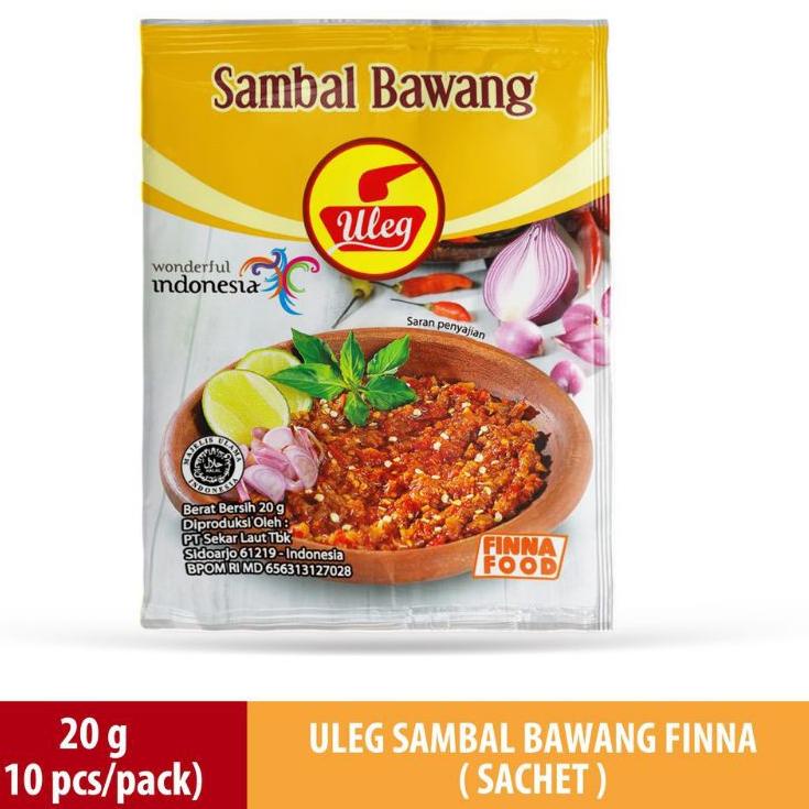 

【murah】 Sambal uleg finna - BAWANG (10 x 20Gr)
