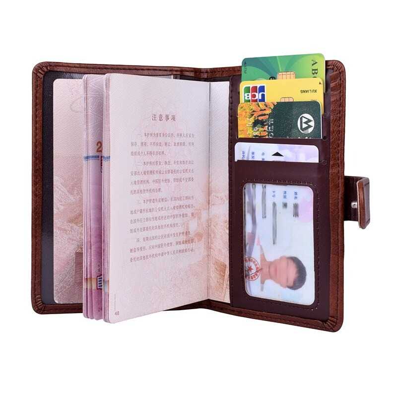 Sampul Dompet Paspor dan Kartu Card Holder Travel Wallet BGM409