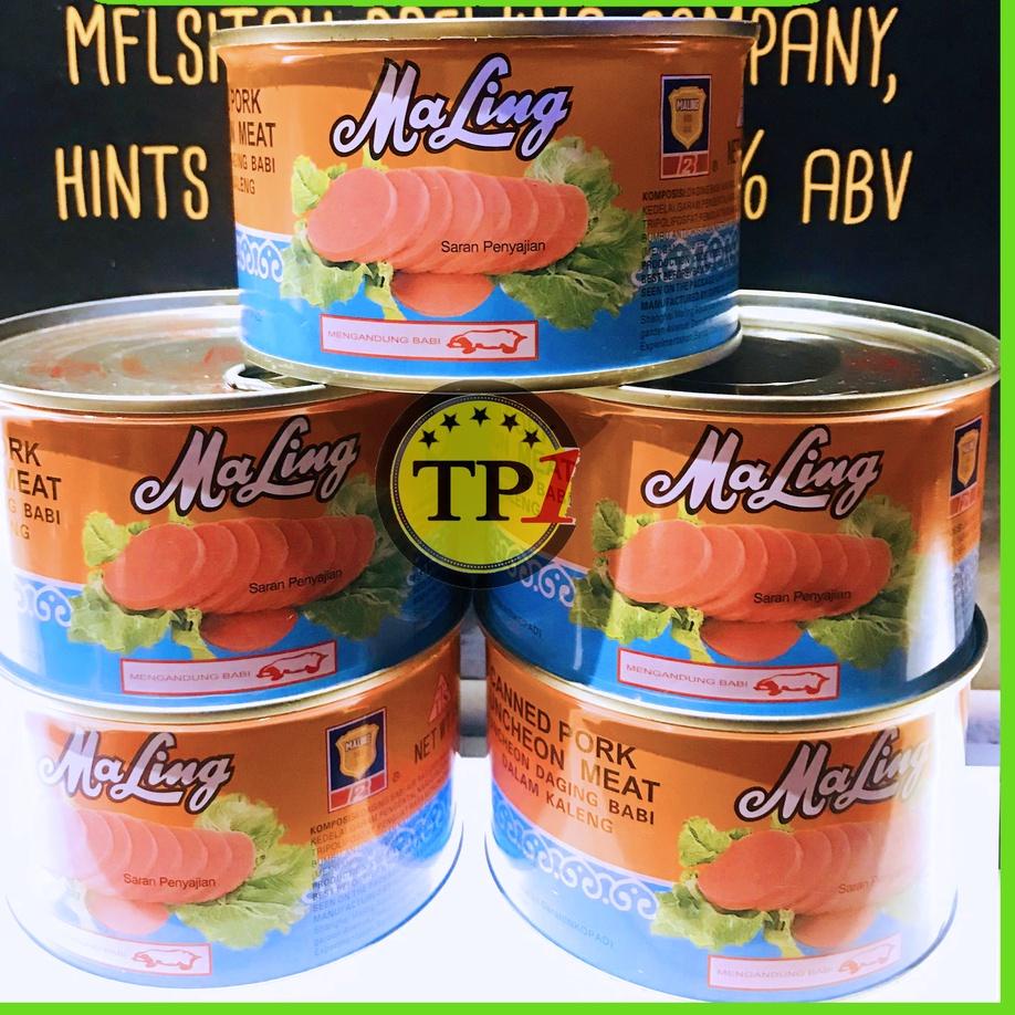 

✹ Maling TTS 397gr Luncheon Pork Meat Ma Ling / Ham Daging Babi Maling NON HALAL ➬