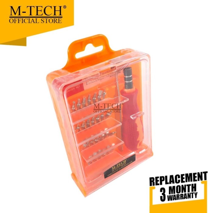 M-Tech Obeng Set Komplit 32 in 1