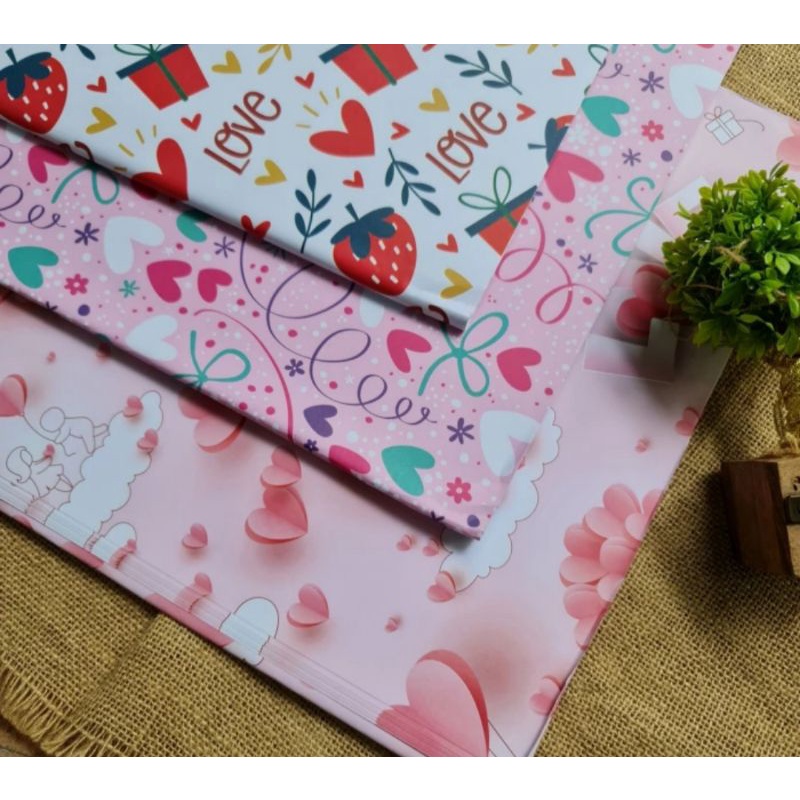 

Kertas kado Random Motif