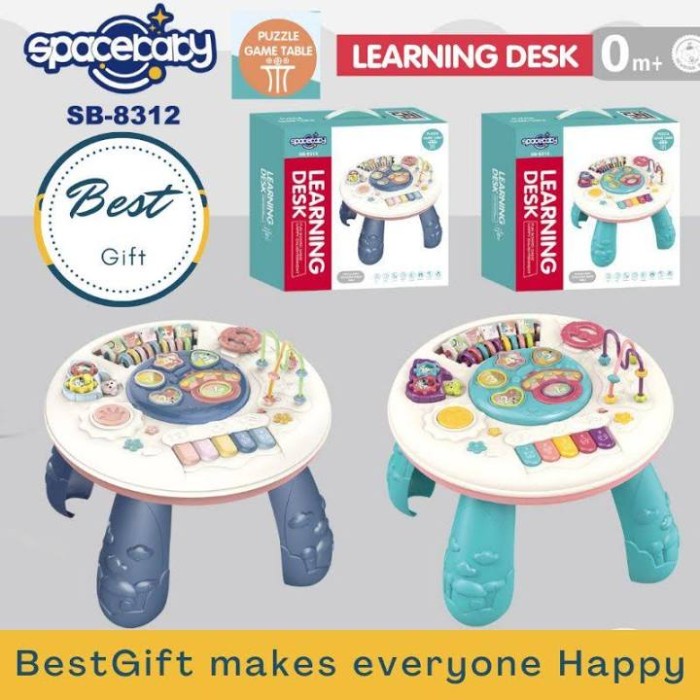 

Terlaris Learning Desk Spacebaby Sb 8312/ Meja Mainan Anak