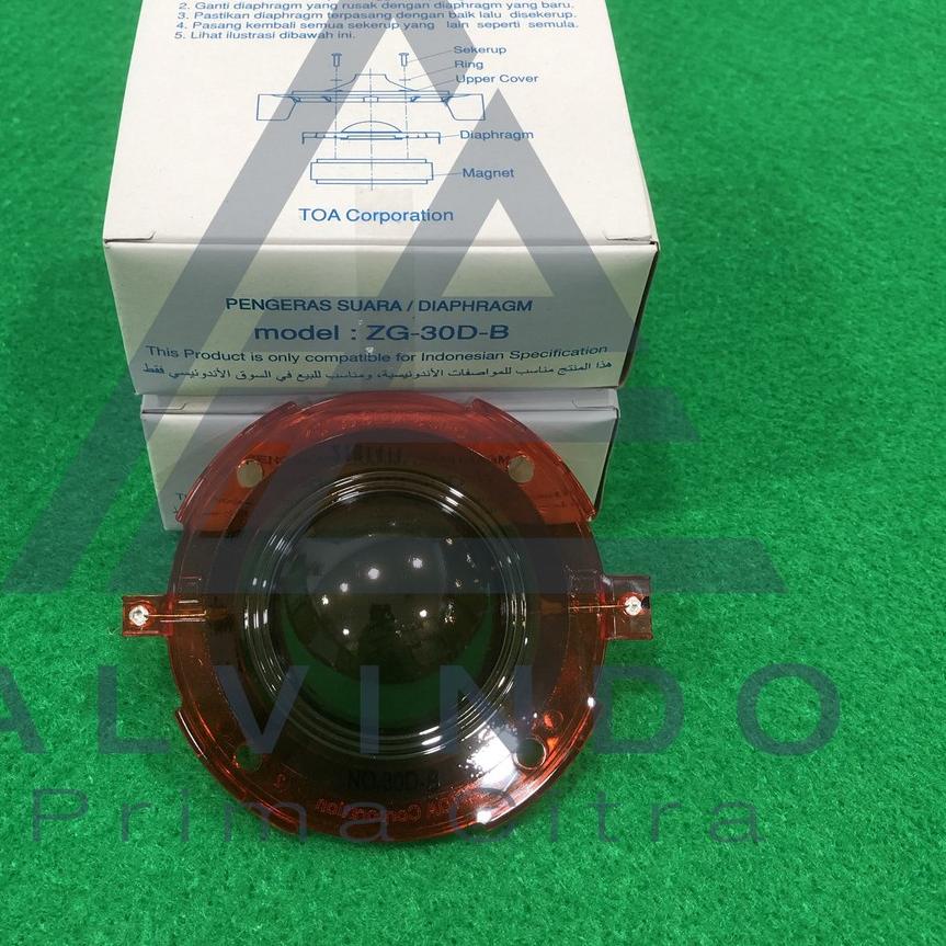 ➸ TOA ZG-30D-B 25W - 50W (Diaphragm / Spul / Spool / ZG 30 D B) ➨