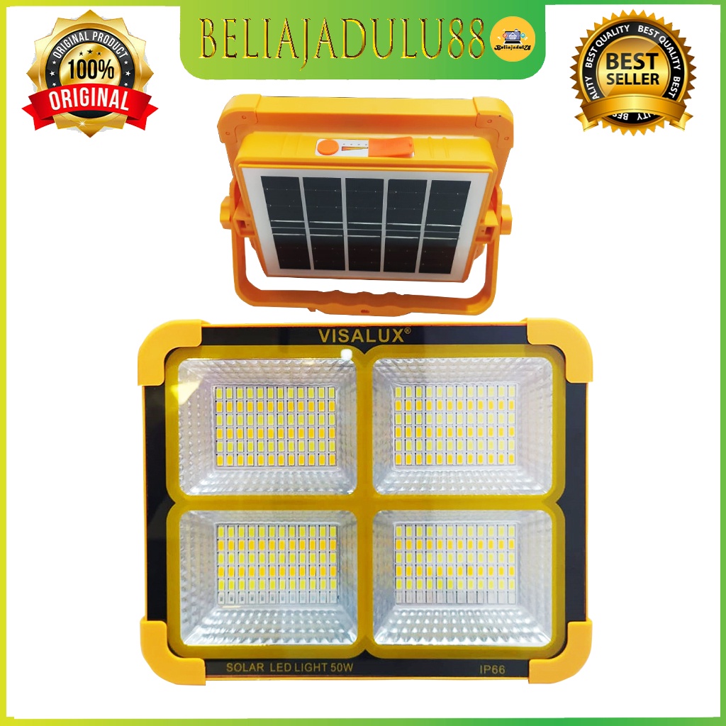 Beliajadulu88 Lampu LED Solar Emergency / Power Sel Surya / Lampu Panel Visalux VFL5550