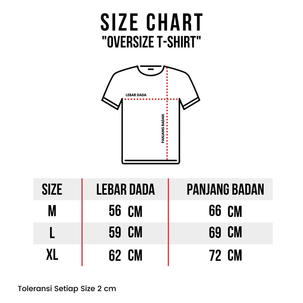 Kaos Oversize Polos List Cotton Combed 24s Unisex Skuy