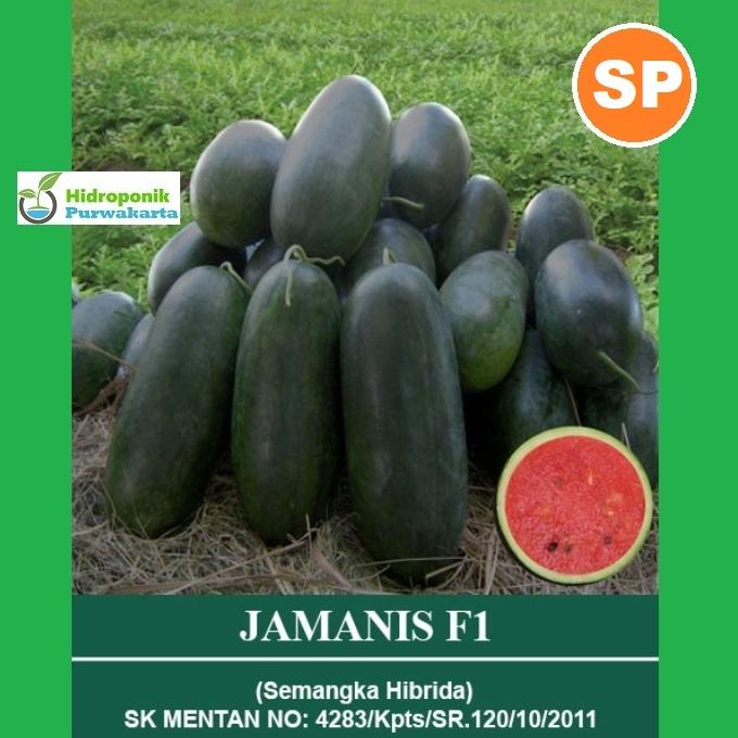 [KODE 1920] BENIH SEMANGKA HIBRIDA JAMANIS F1 TIPE INUL ISI 30 BUTIR CAP MUTIARA BUMI