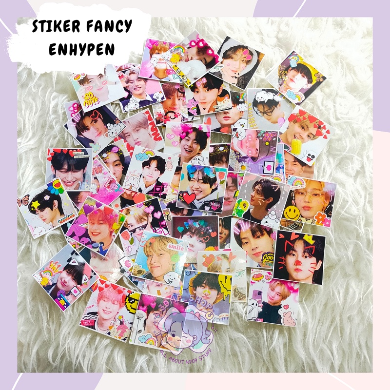 STIKER DECOR FANCY ENHYFEN