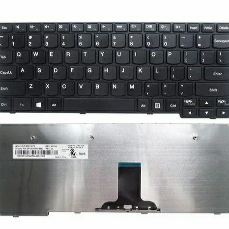 KEYBOARD LENOVO IDEAPAD S100 S110 S10-3 S10-3S S205 U165 U160 S205s S205 KABEL PENDEK GARANSI 1 BULAN REPLACE