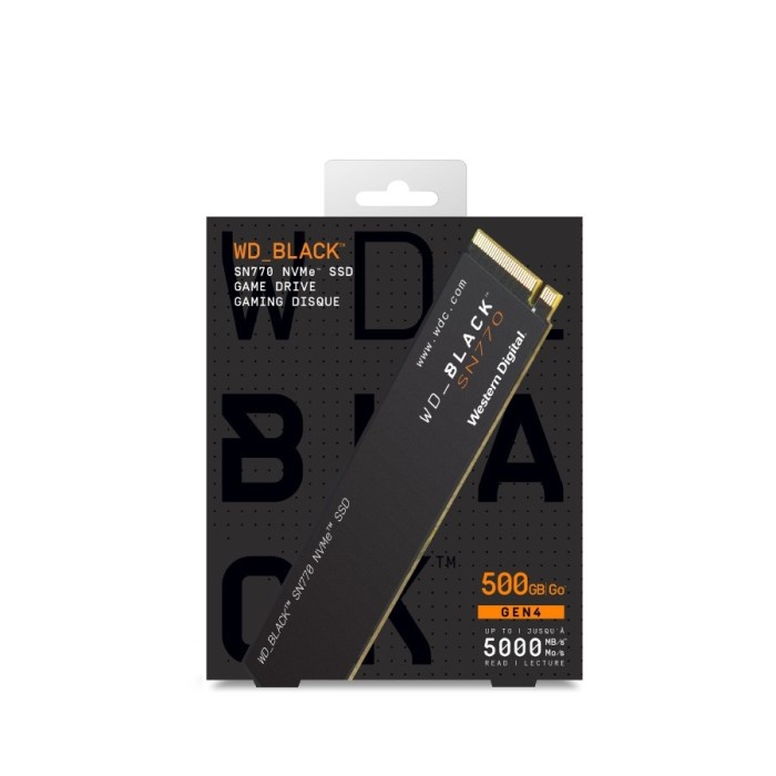SSD WD Black SN770 500GB SSD M.2 NVMe