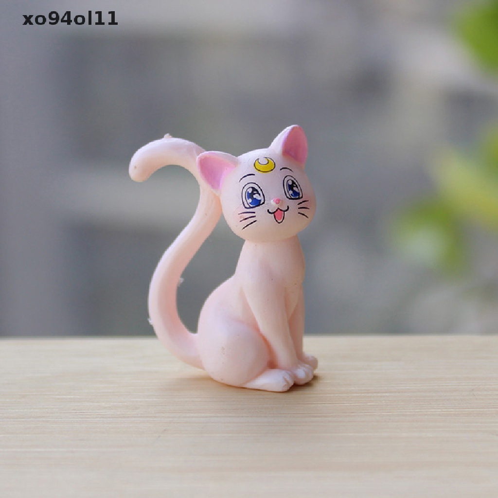 Xo Micro Landscape Berkebun Lucu PVC Kue Kitten Dekorasi Tabletop Boneka OL