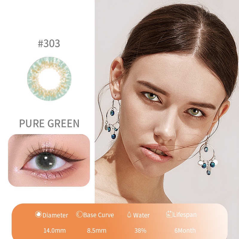 Sepasang Softlens Normal 14.2MM/FREE softlen case(KOREA)