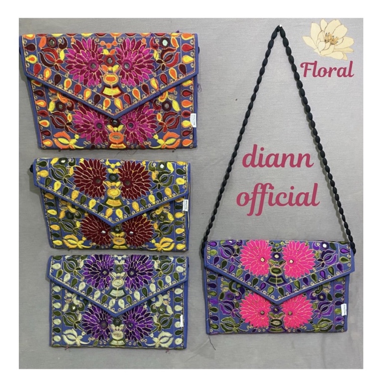 Tas Slempang made in Pakistan motif ethnic hanya 59.900