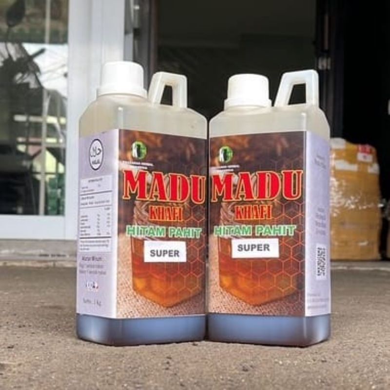 

Madu Hitam Pahit Super Khazanah 1kg